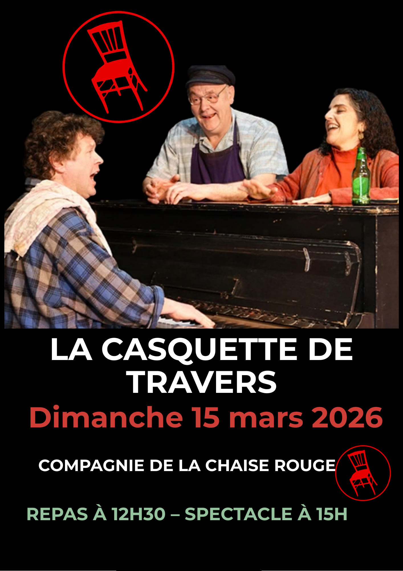 La casquette de travers