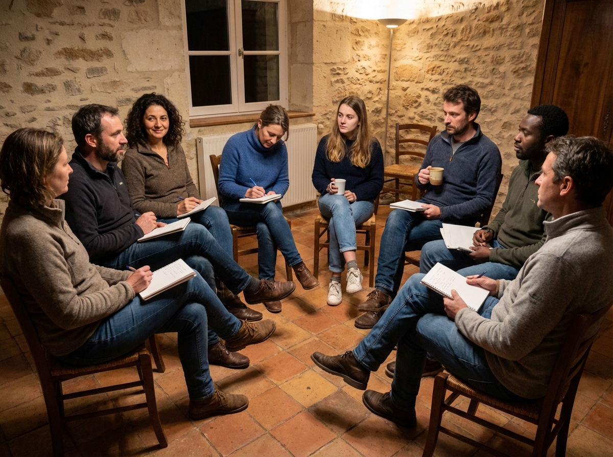 Photo cercle falotiers