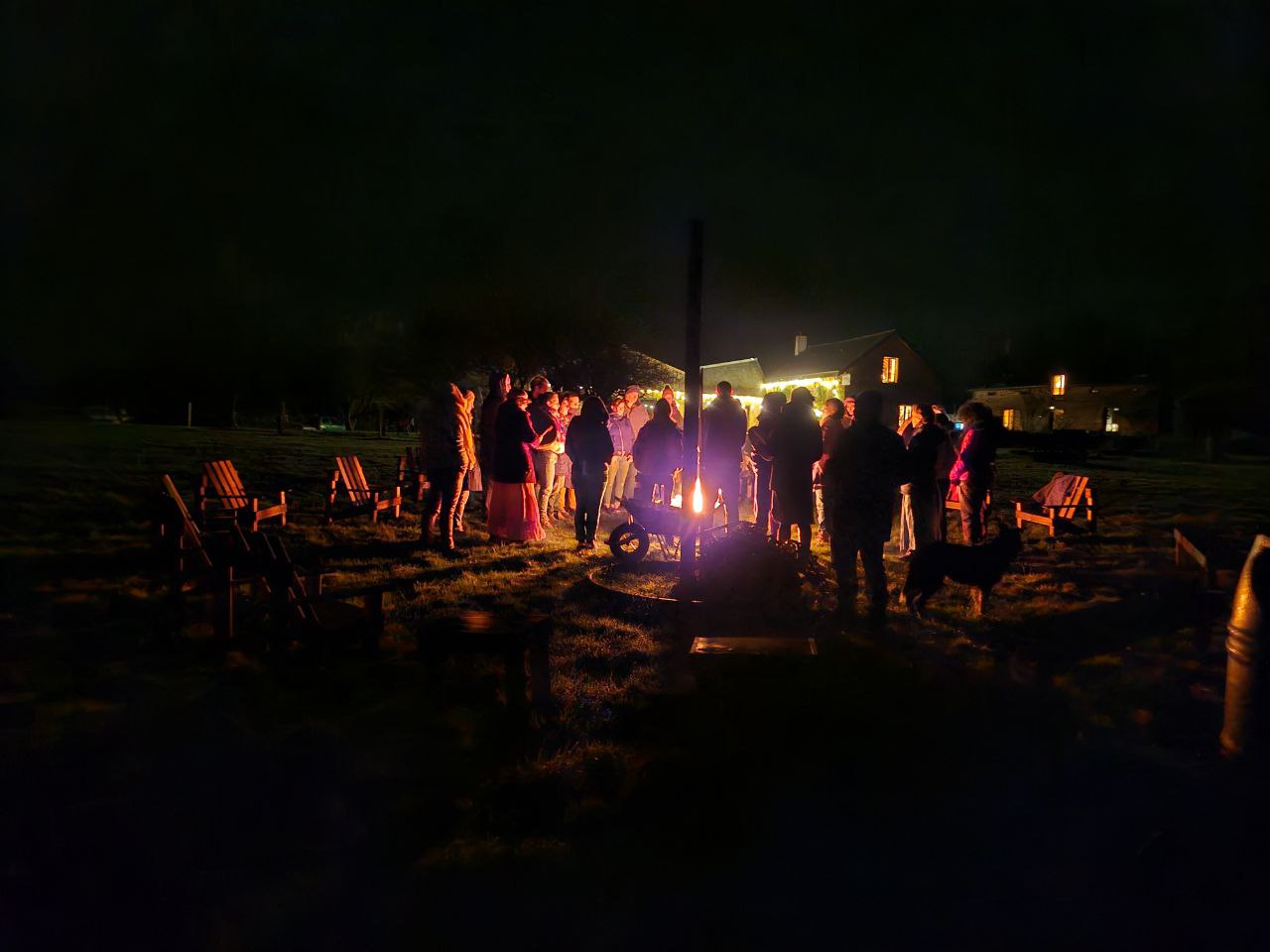 Photo 5 — Moment de groupe