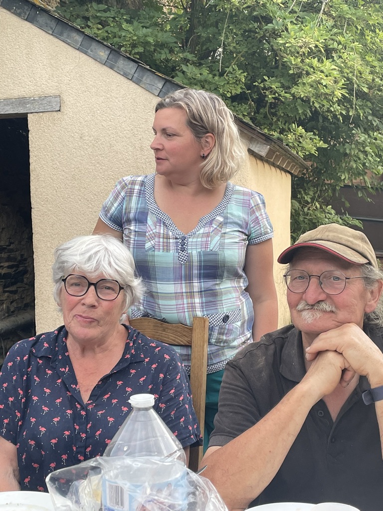 Marion, Xavier et Marie-Pierre Brunet