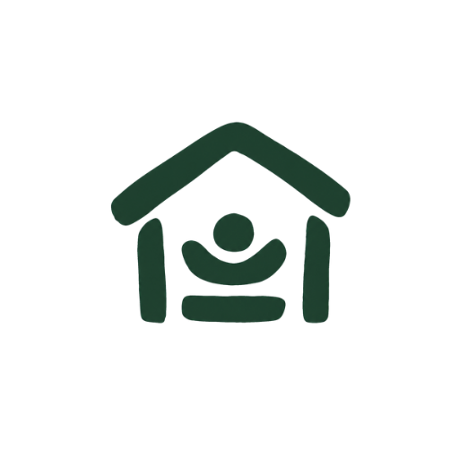 Pictogramme de la maison Se poser